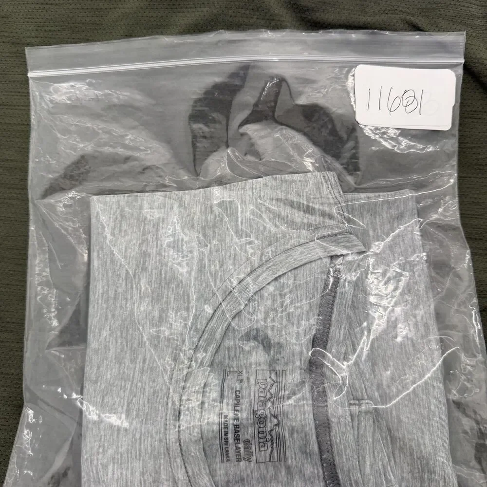 Patagonia Capilene Daily Shirt Mens XL Gray Short Sleeve Baselayer Training Tee - Picture 11 of 11